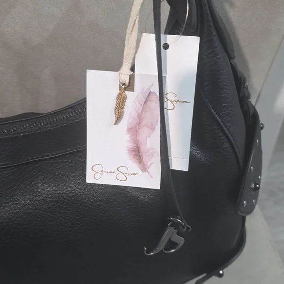 Jessica Simpson Black Hobo Bag - Picture 10 of 12